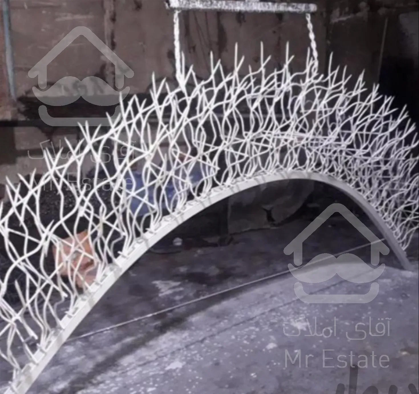 نرده حفاظ شاخ گوزنی آبشاری