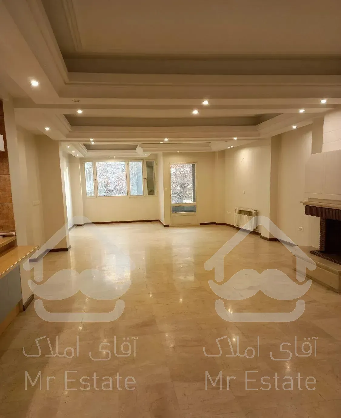 ۱۷۵ متر ۳خواب خوش نقشه غرق درنور