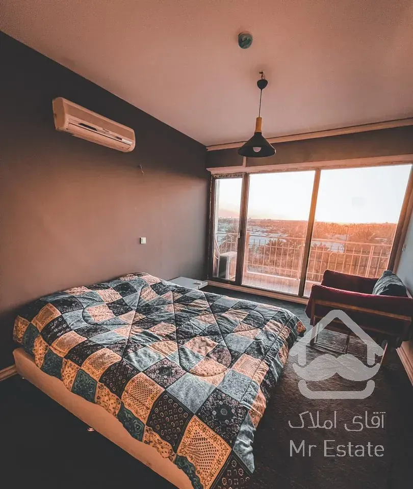 برج باغ ساحلی دید دریا طبقات بالا