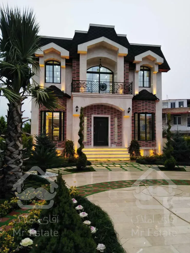 ویلا باغ سندار تریبلکس ۴۱۰ متری ویو جنگل و دریا