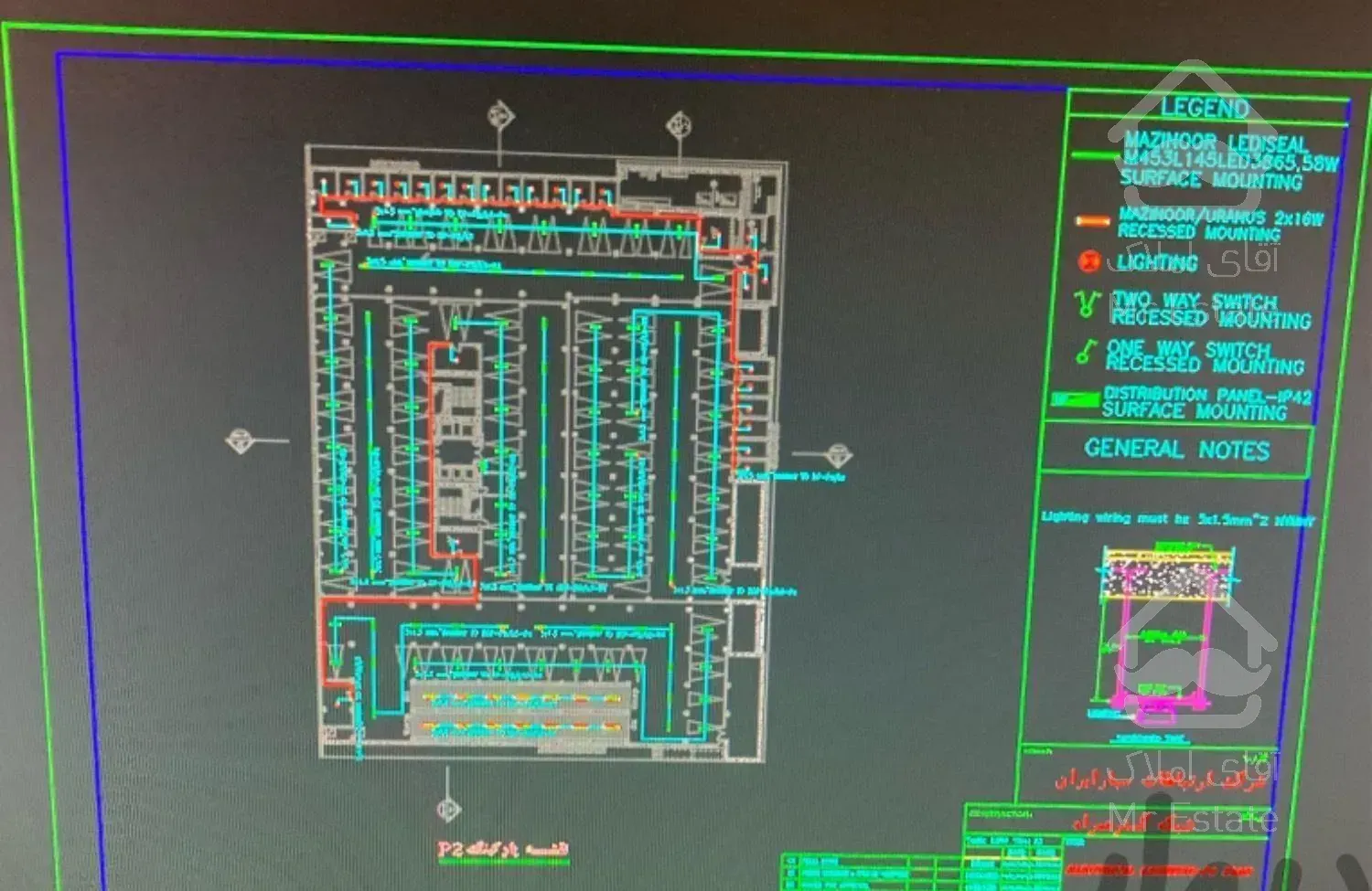 نقشه کشی وطراحی،ازبیلت تاسیسات برق ساختمان