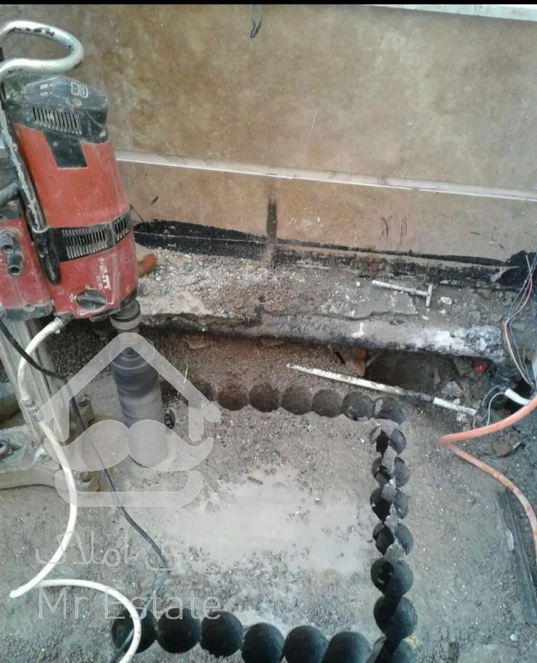 کرگیری برش بتن کاشت میلگردتخریب سازه های بتنی