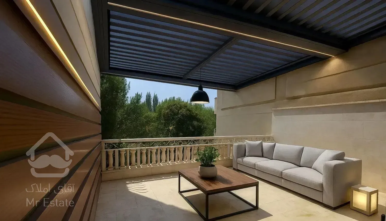 ۱۴۰ متر۳ خواب+۳۵متر تراس قابل چیدمان/۲پارکینگ