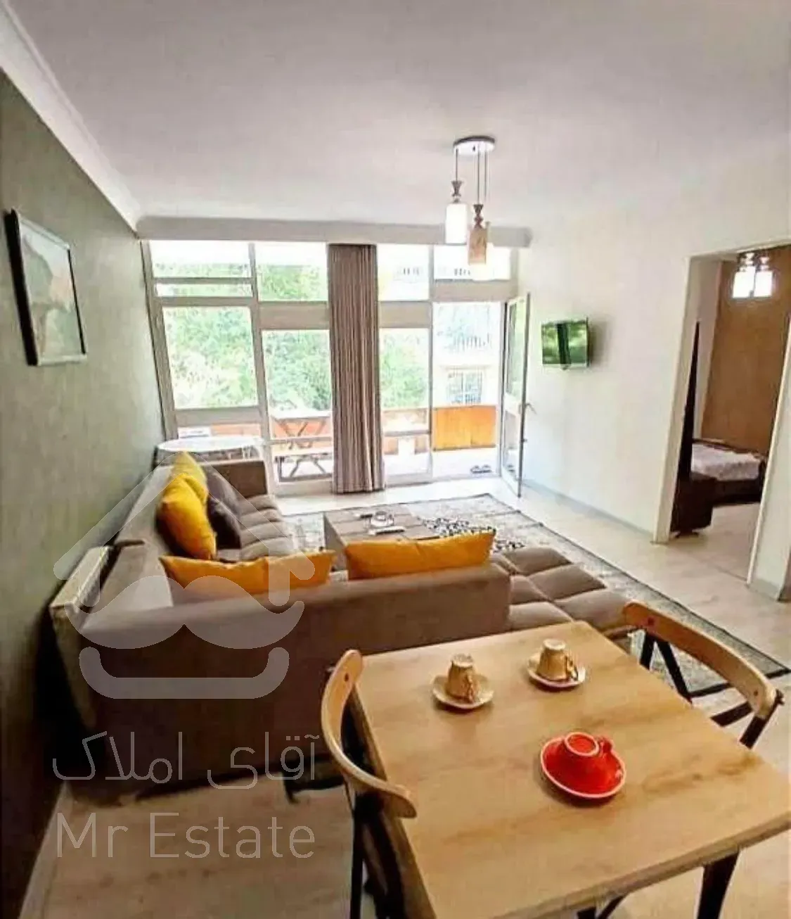 اگهی واقعی ۶۰متر ۷ساله تک واحدی غرق نور کن