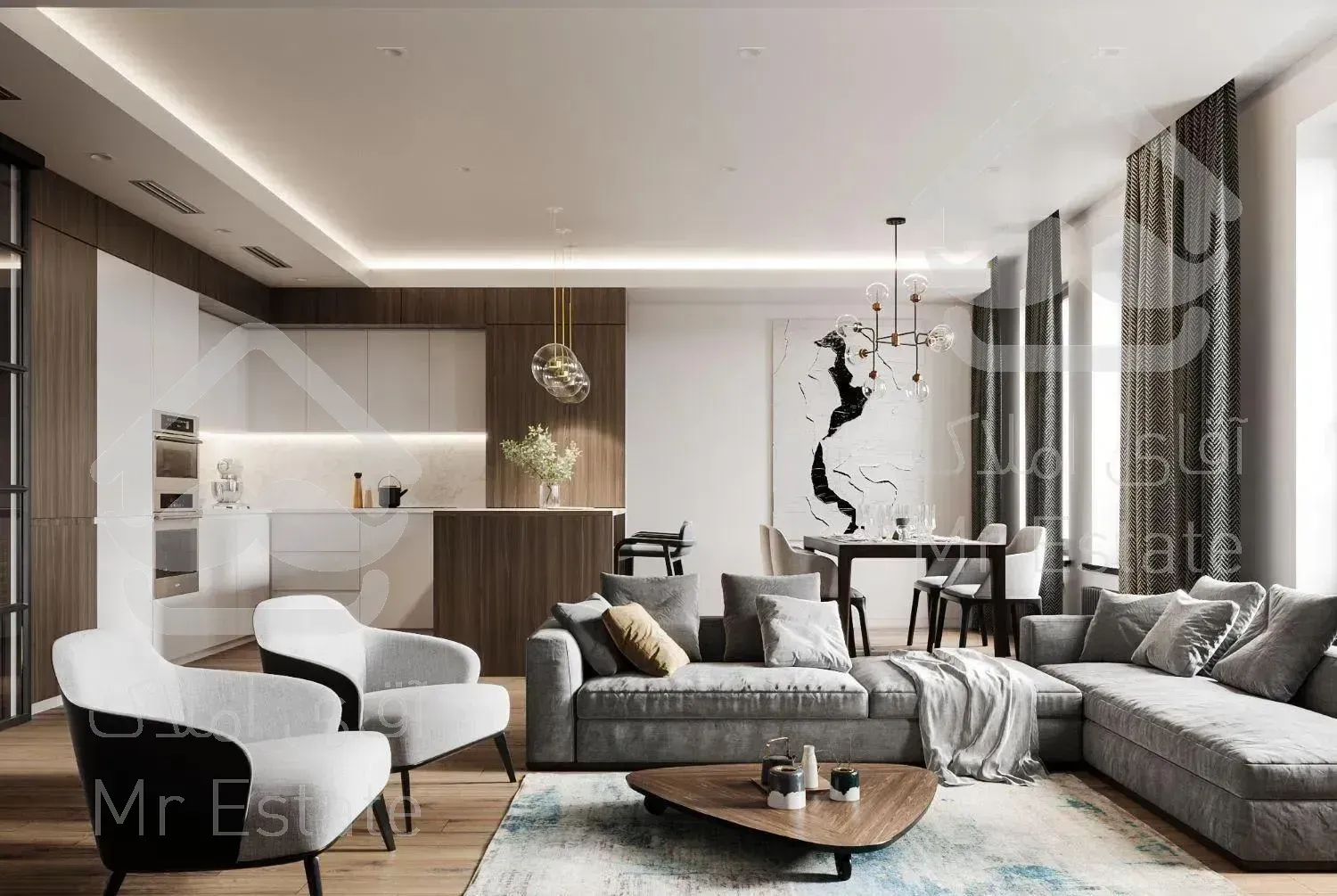 هاشمیه*160متر*تکواحدی*شیک*طبقه آخر