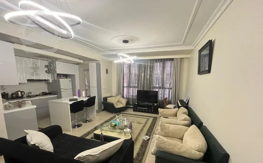 ۷۸ متری ۲ خواب دونبش سالن پرده خور( سرمایه گذاری)