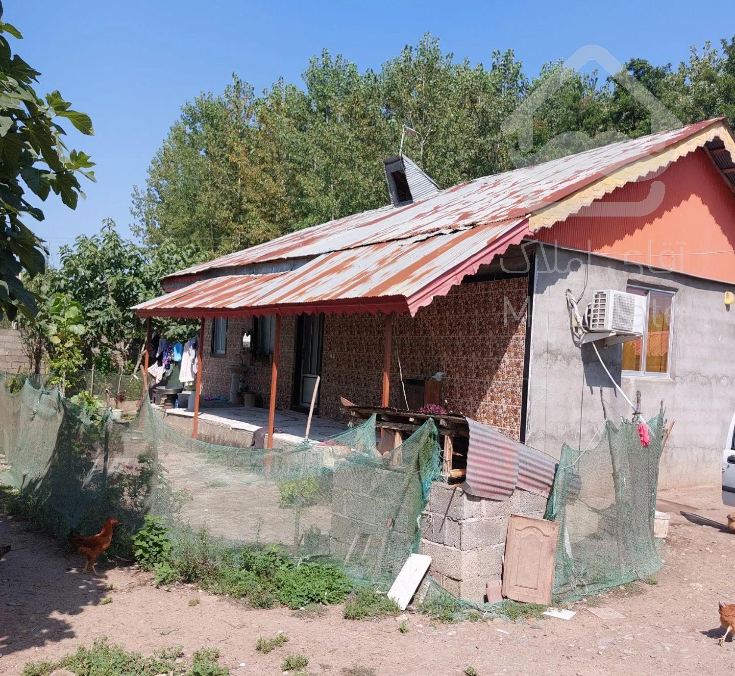 ۹۰ متر ویلای روستایی۱۰۰۰ متر زمین میانگسکر ضیابر