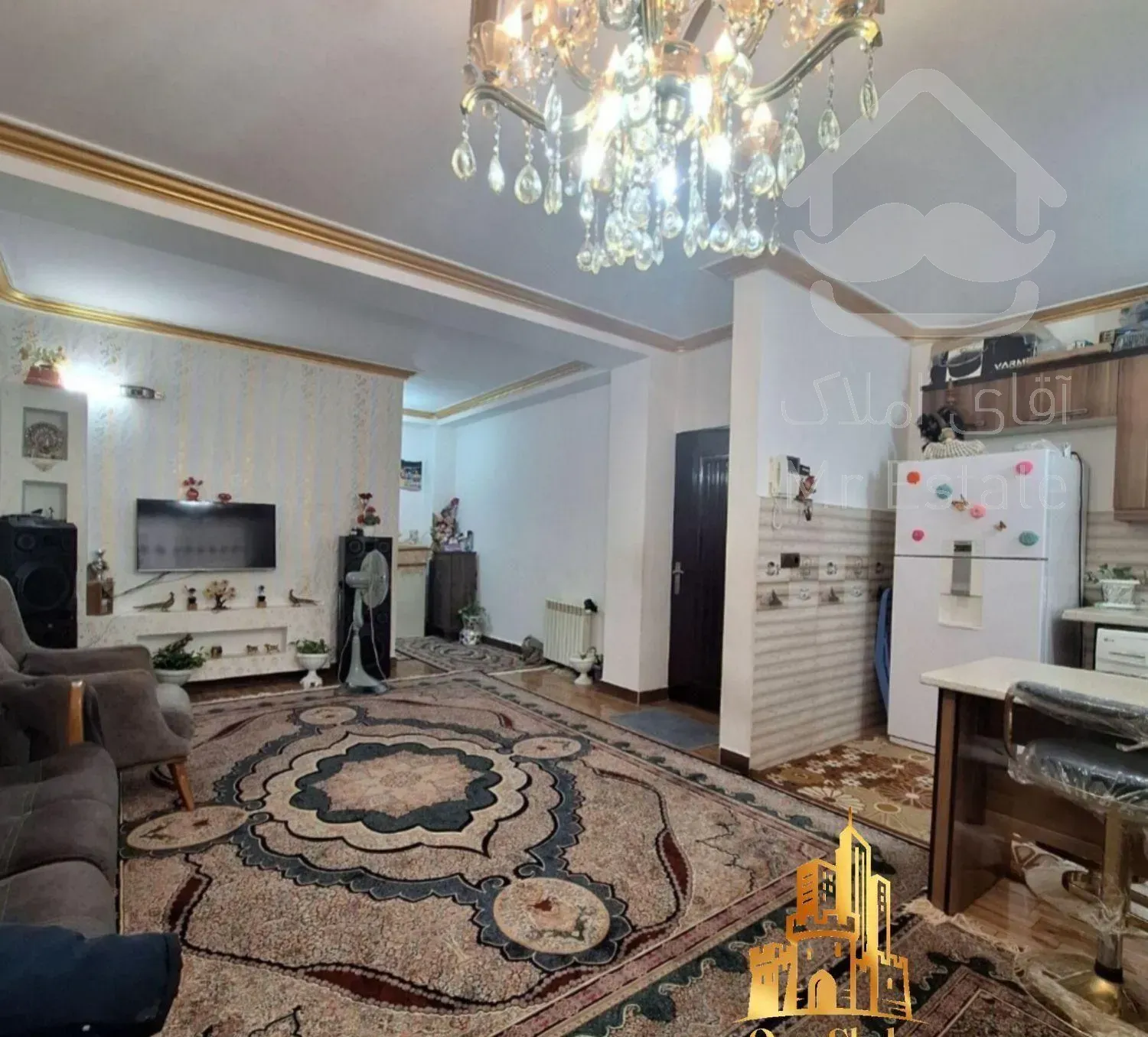 املاک قصرشهر // آپارتمان ۸۶ متری // ط اول