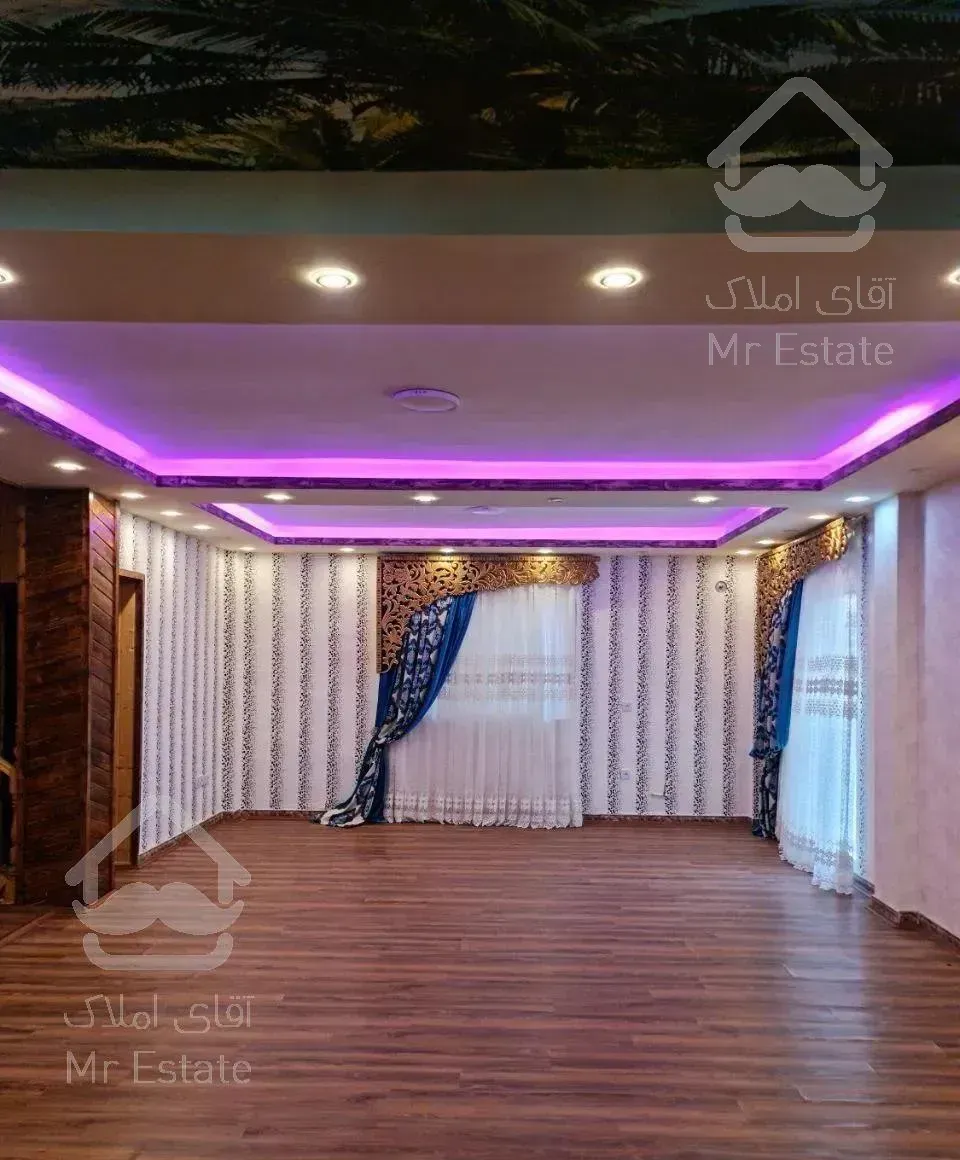 ویلا مشجر350متر مشجر بادرختان میوه دردوقدمی جنگلی