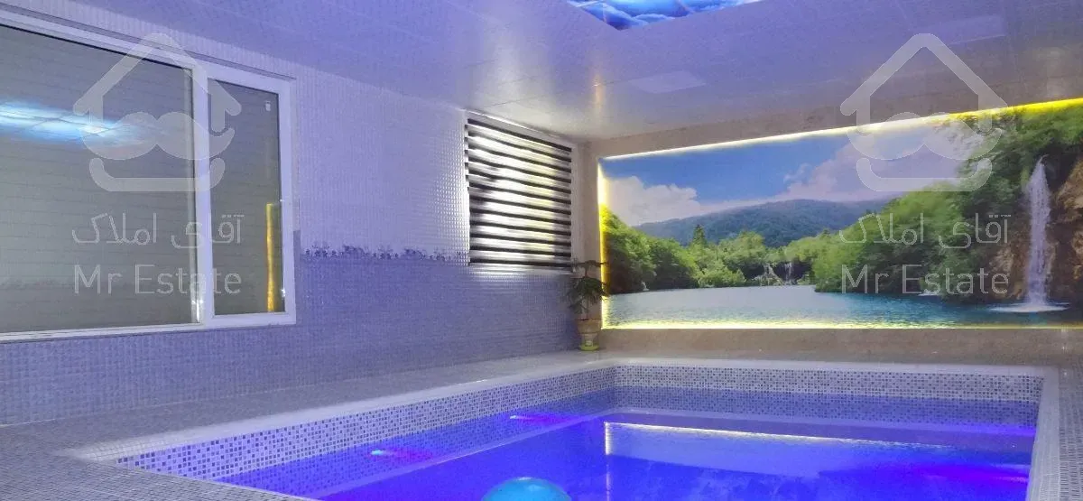 ویلا استخر آبگرم با جکوزی