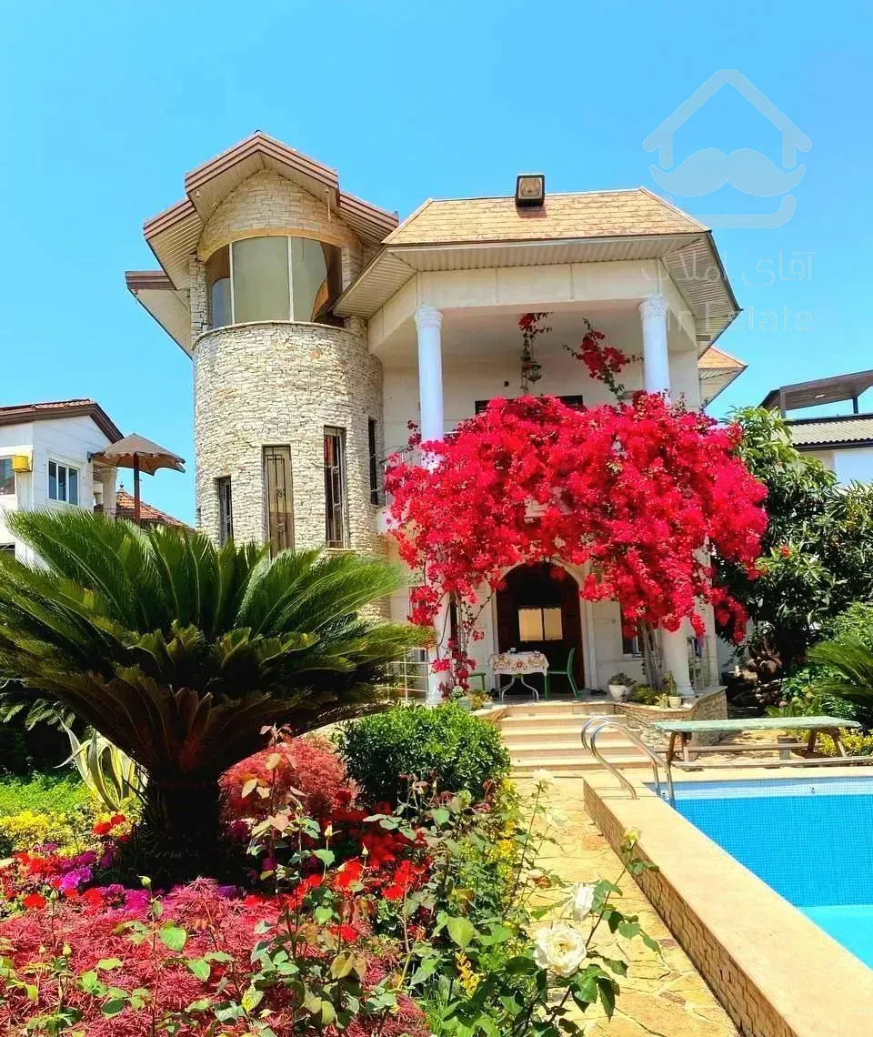 ویلااستخردارفول مبله/400مترمبله(سندتکبرگ)مسیرجنگلی