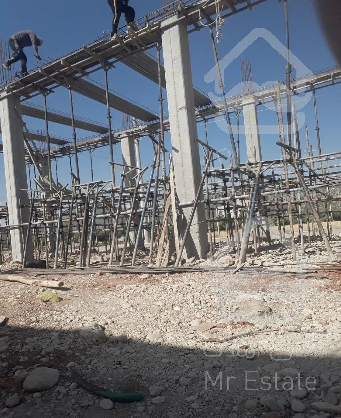 اجرای فنداسیون سقف وستون وکرسی چینی