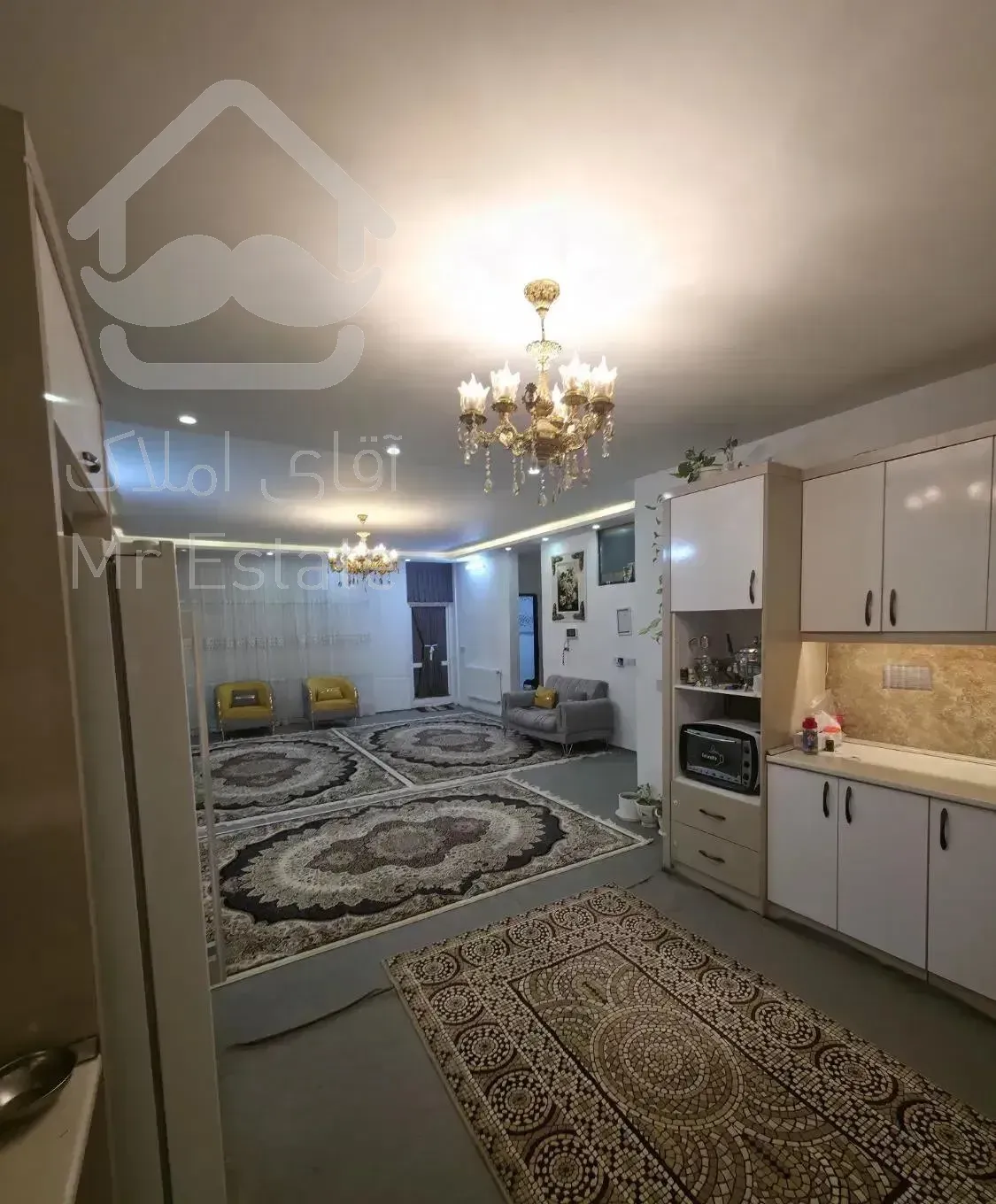 رهن کامل آپارتمان نوساز طبقه ۶ با تمام امکانات