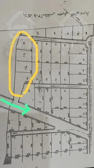 زمین 750 متری دور دیوار