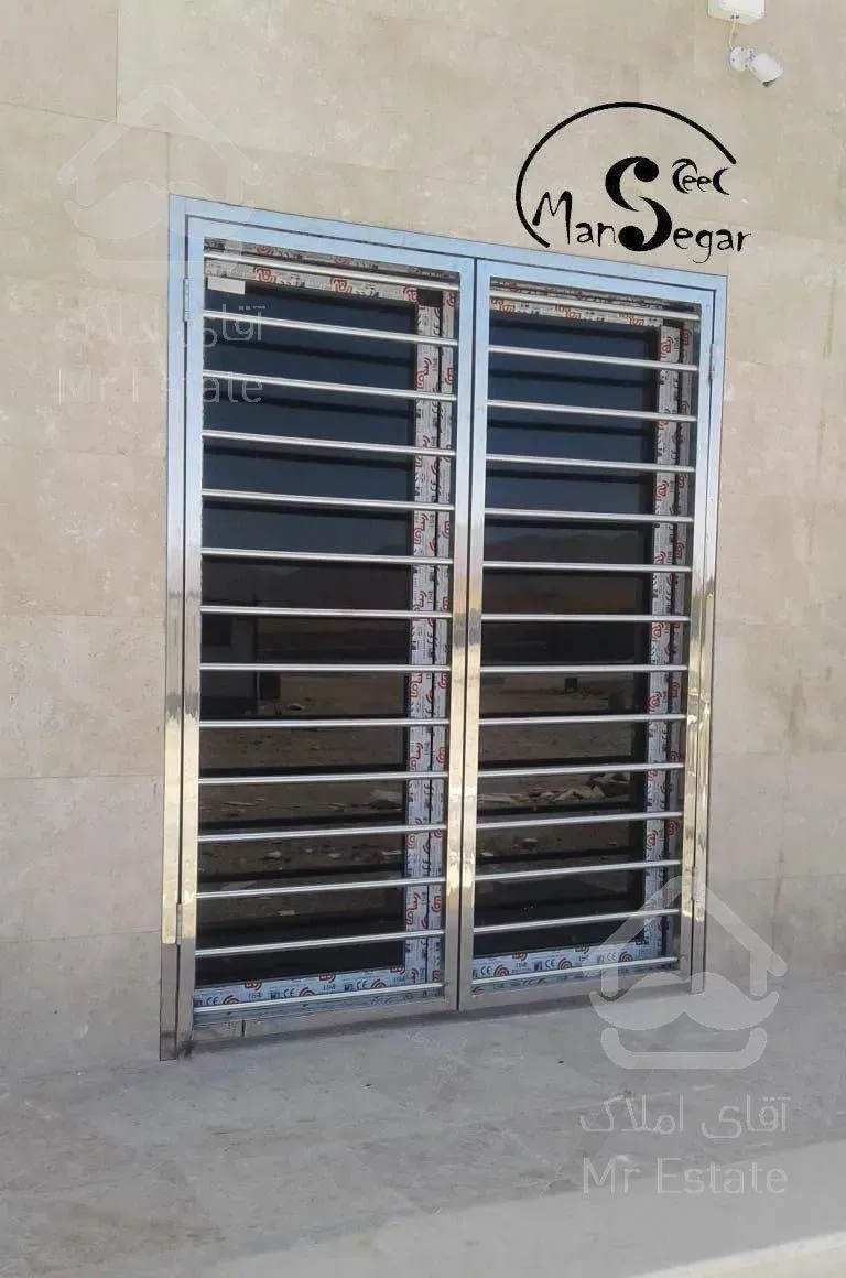 نرده استیل و حفاظ بانکی ماندگار