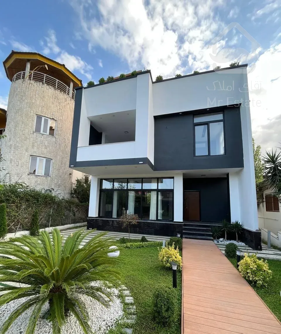 ویلا مبله با متریال درجه یک/روفگاردن ویو جنگل