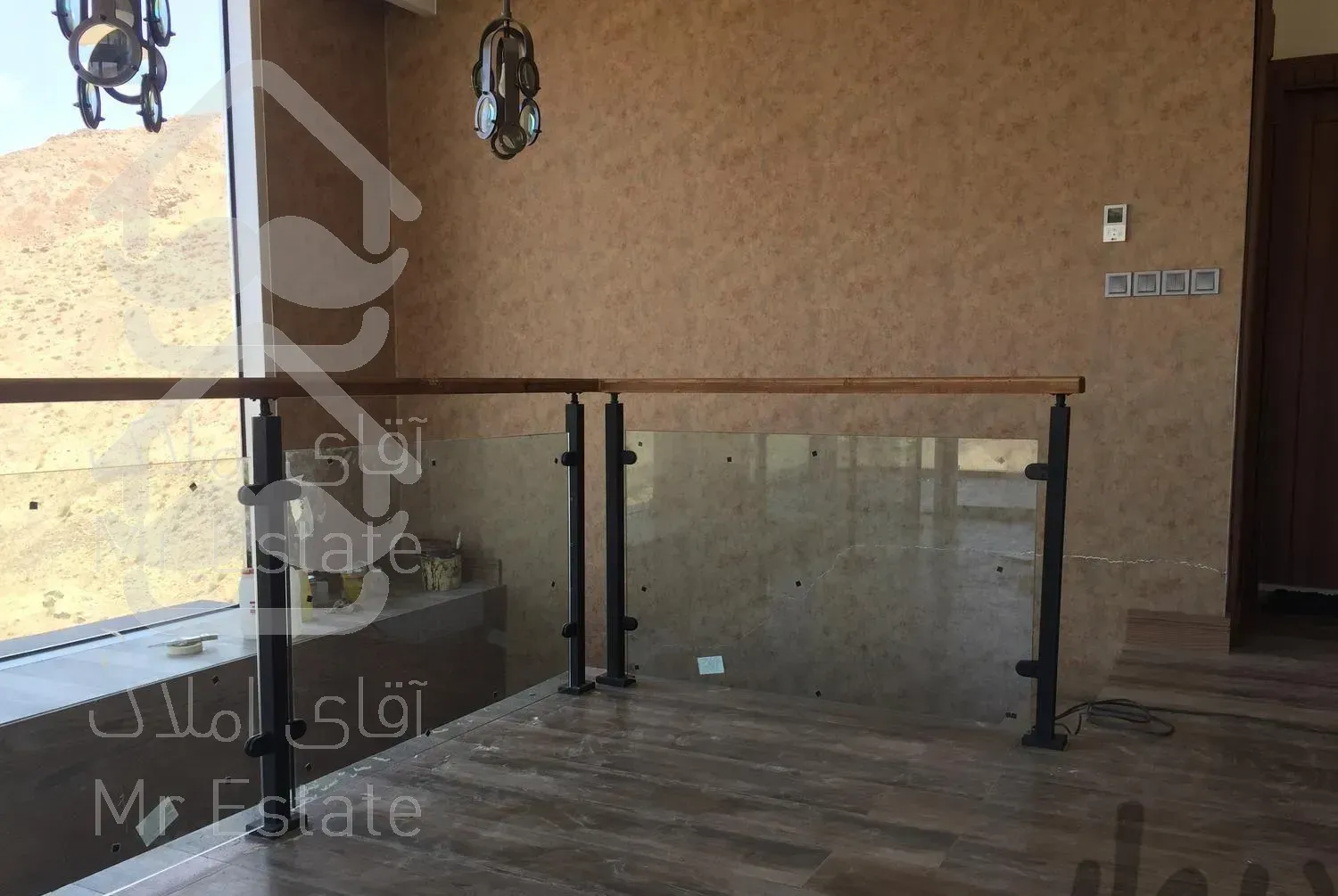 نرده استیل/سیم بکسل/کابلی/شیشه ای