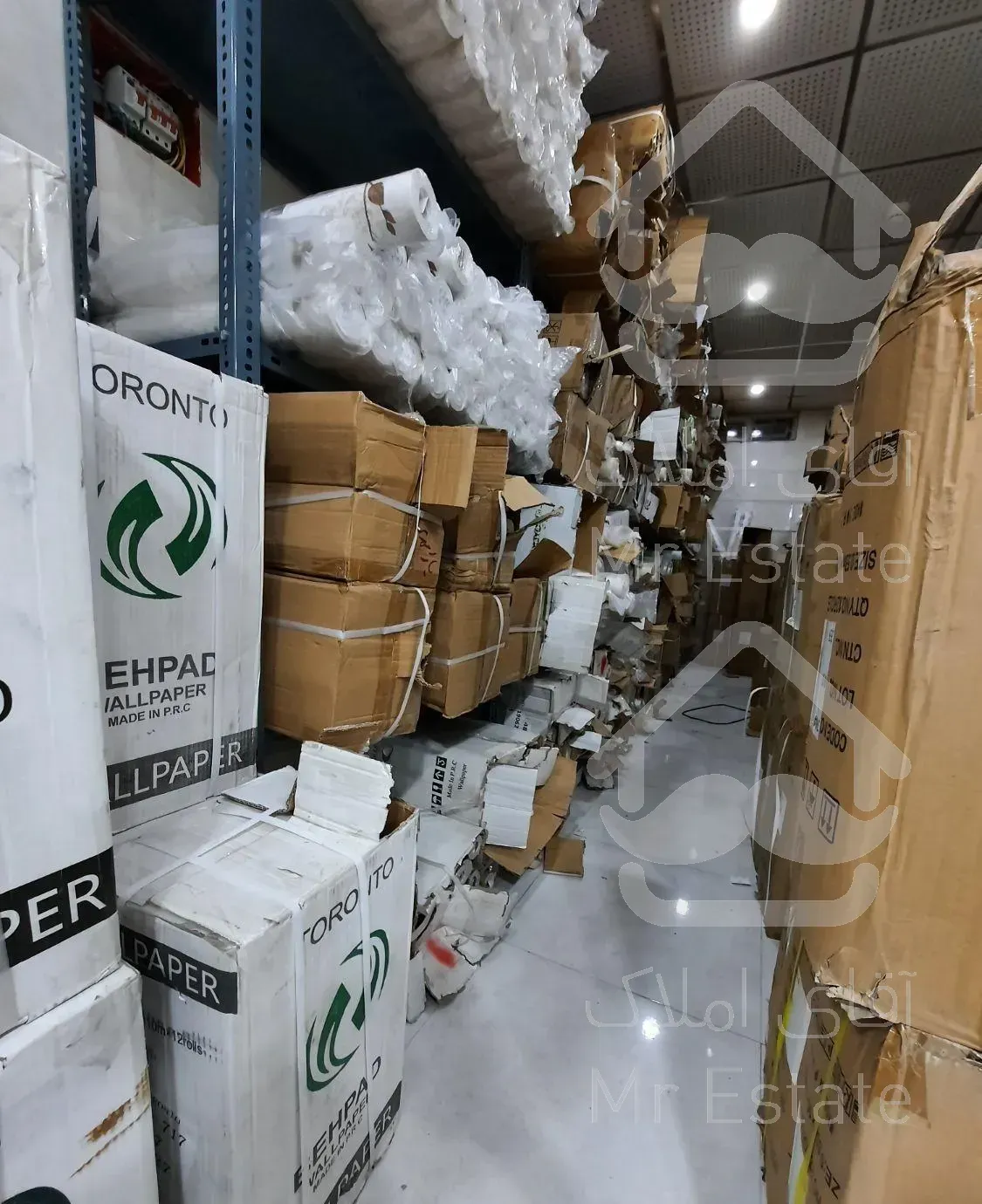 انبار پخش کاغذ دیواری در استان