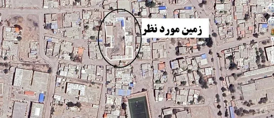 زمین۲۱۰۰متری نخل ناخدا