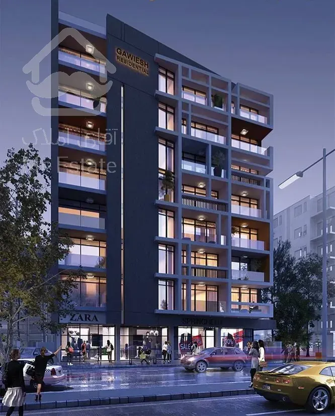 واحد دو خواب با ویوی باز و امکانات کامل