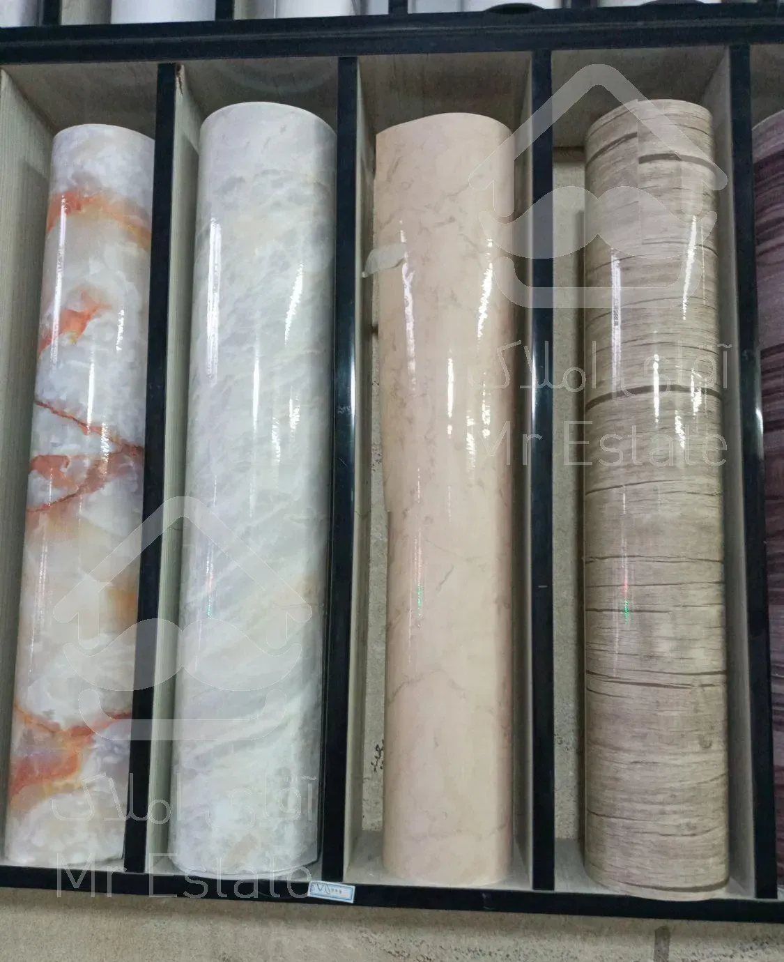 خدمات تغییر رنگ کابینت با استفاده از برچسب