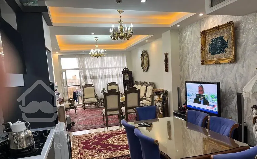 ۹۵متر/۲خواب/۲پارکینگ/۲ انباری /هر دو سندی