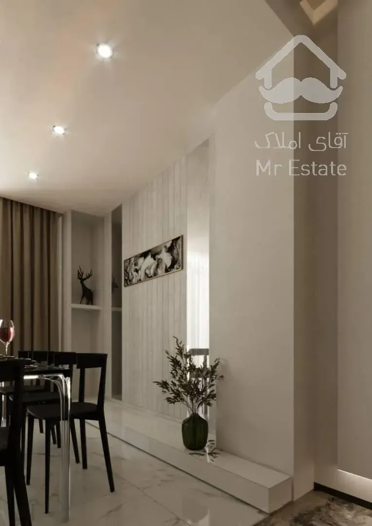 ۵۲متر فول/سالن پرده خور/تراورتن/پونک عدل