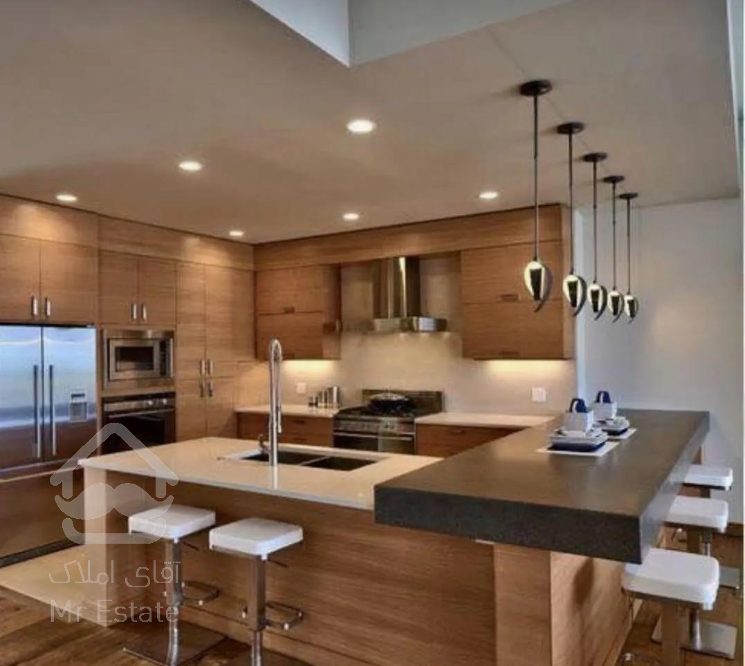 ۲۰۱ متر ۳خواب کلیدنخورده ویو ابدی مشاعات آبی فلامک