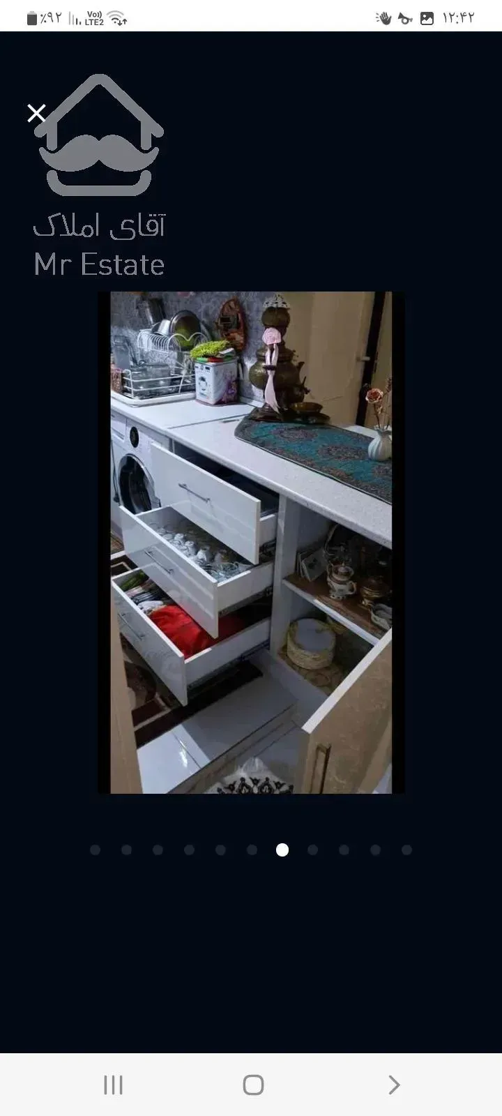 آپارتمان ۶۰ متری دو خواب طبقه زیر همکف