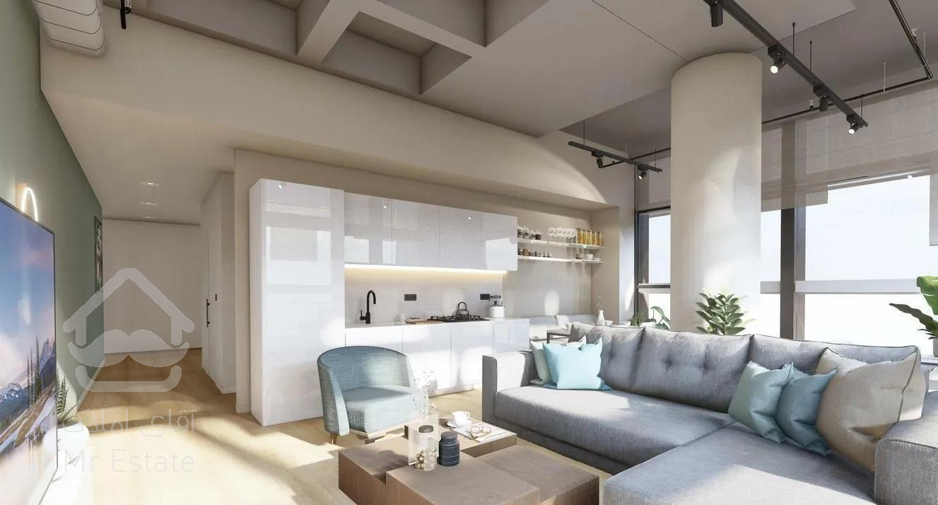 ۹۰ متر/دو خواب/نوساز کلید نخورده