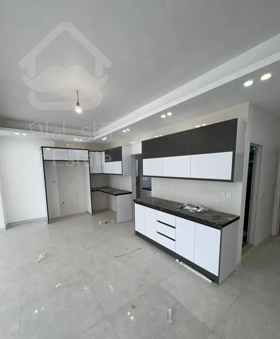 ۱۳۰ متر بنا،نوساز و تجهیز،دو خواب مستر