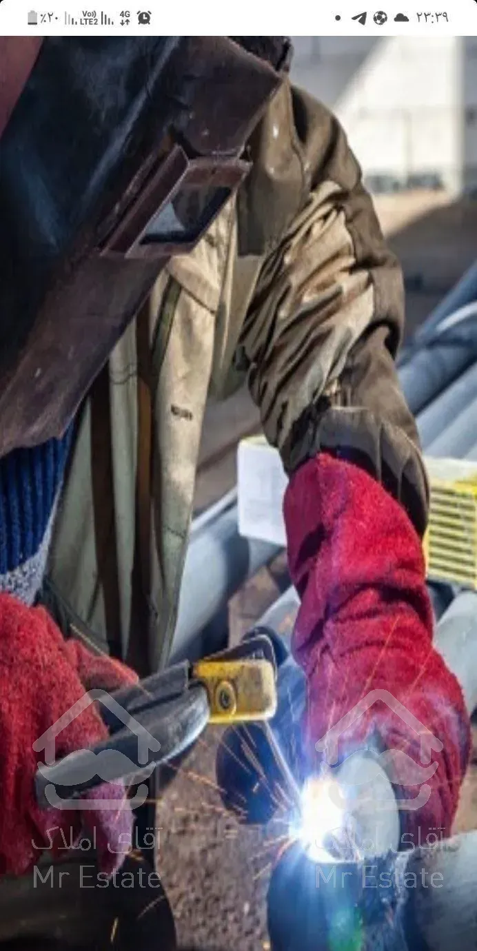 جوشکاری گاز ولوله کشی نصب شیر آلات ساختمانی