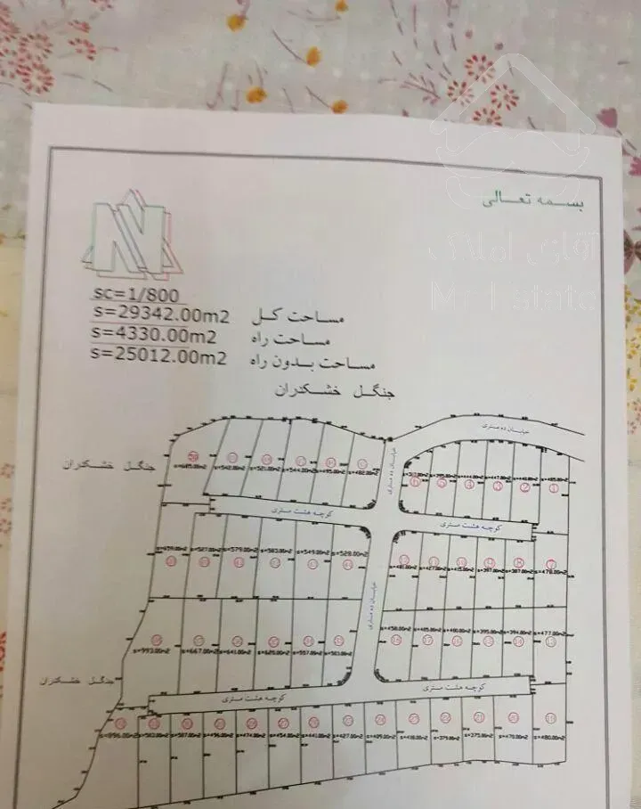 زمین 3 هکتاری داخل بافت