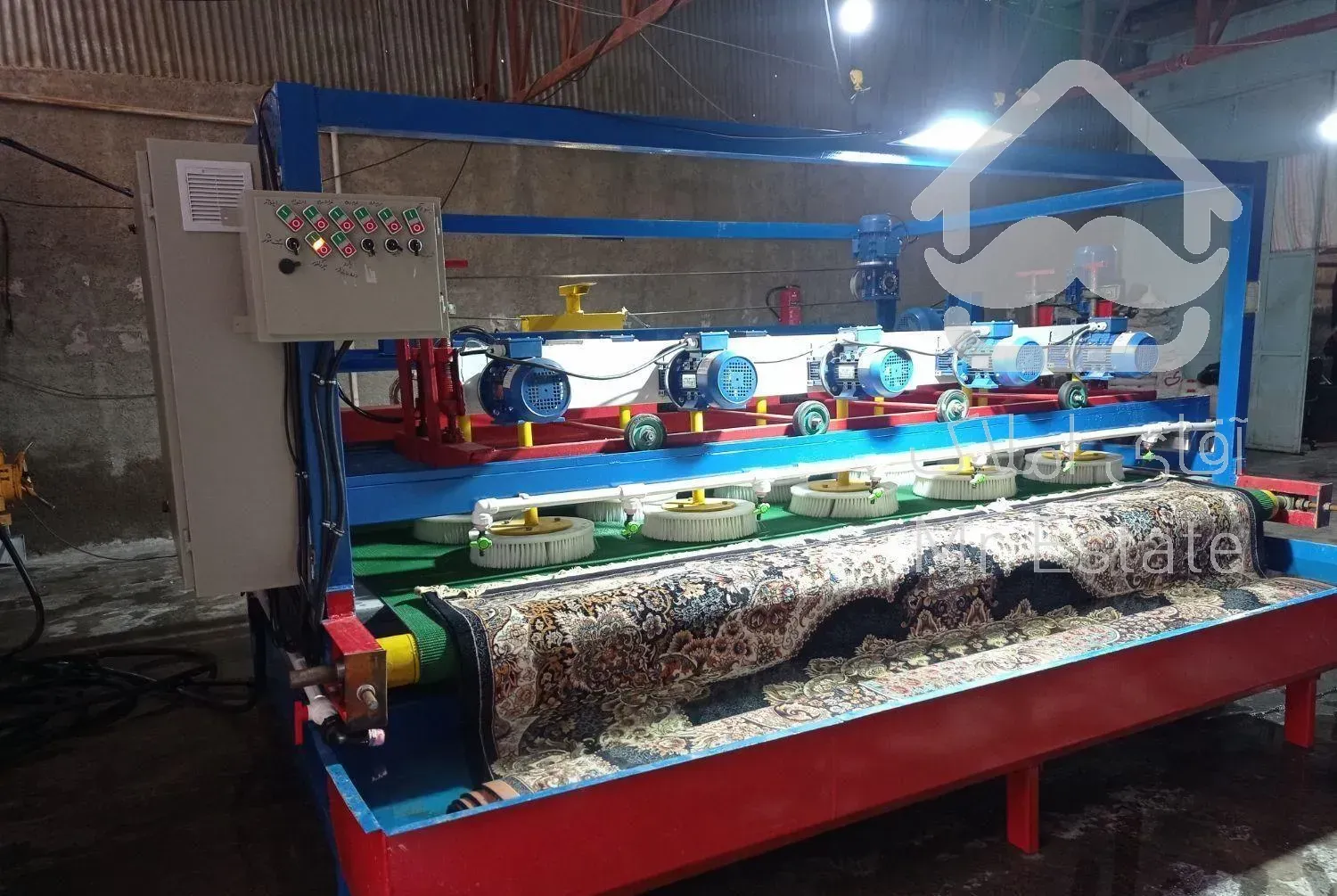 قالیشویی تمام اتوماتیک فرهنگیان مهدفرش