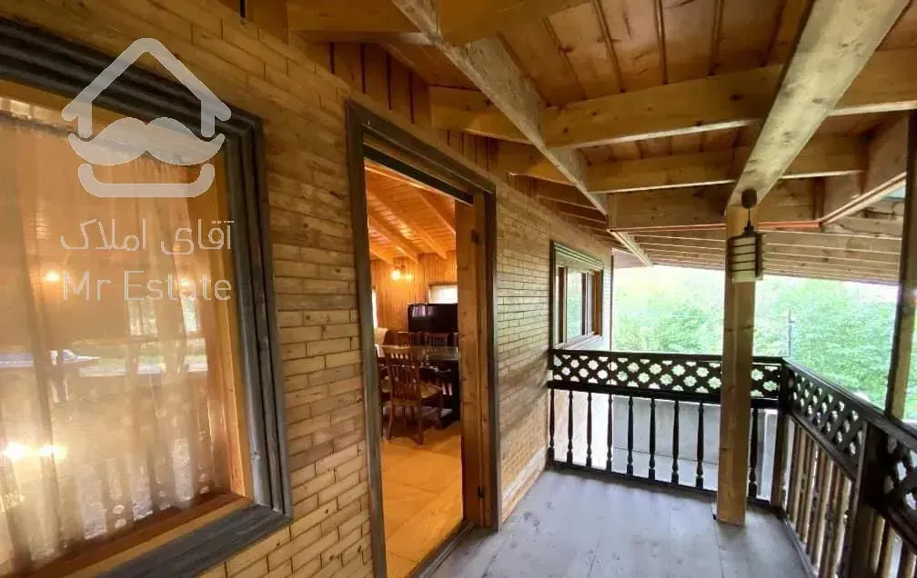 ویلاباغ چوبی دوبلکس نوساز ٢٠٠٠متری منطقه آزادانزلی