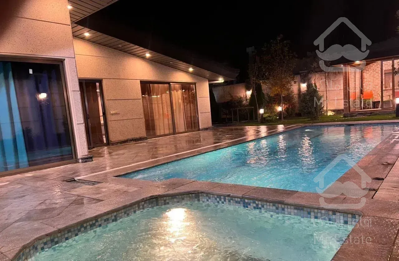 ویلا مبله استخر روباز آبگرم