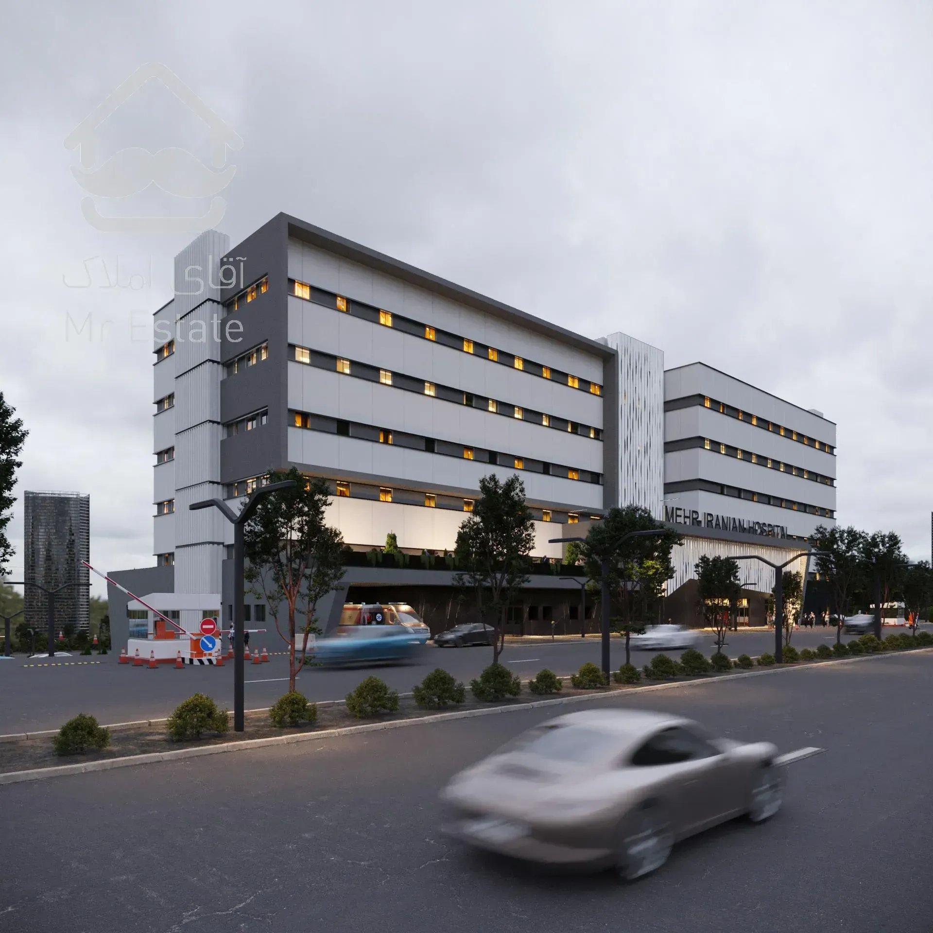 بازسازی نما استودیو معماری فام