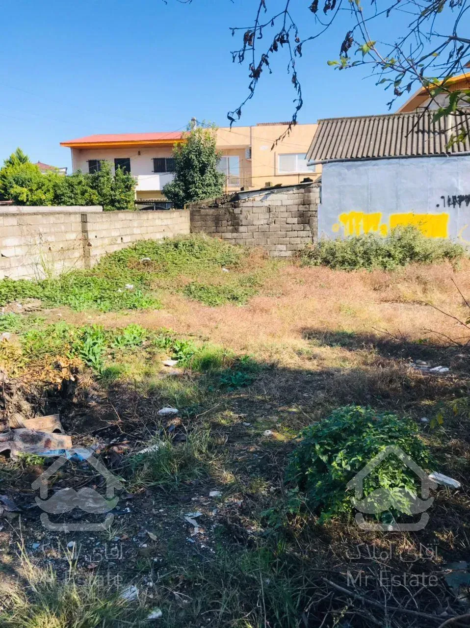 فروش 206مترمربع زمین مسکونی. اکازیون. سند تک برگ