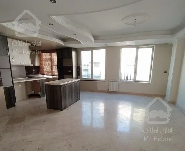 105 متر 2 خواب  6 ساله سالن پرده خور 10 واحدی