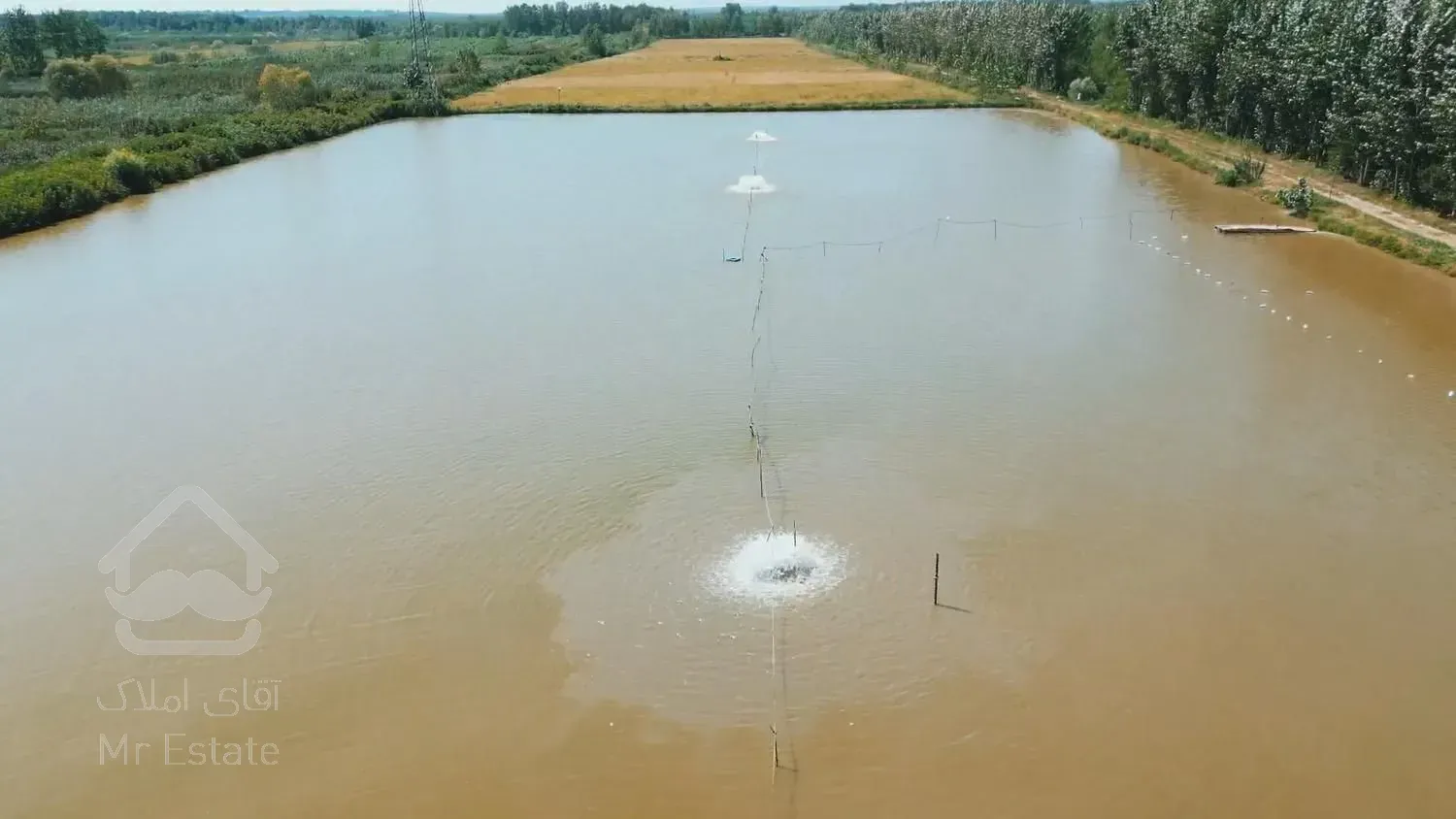 زمین مسکونی گردشگری 8 هکتار روبروی دریا مدارک کامل بندرانزلی