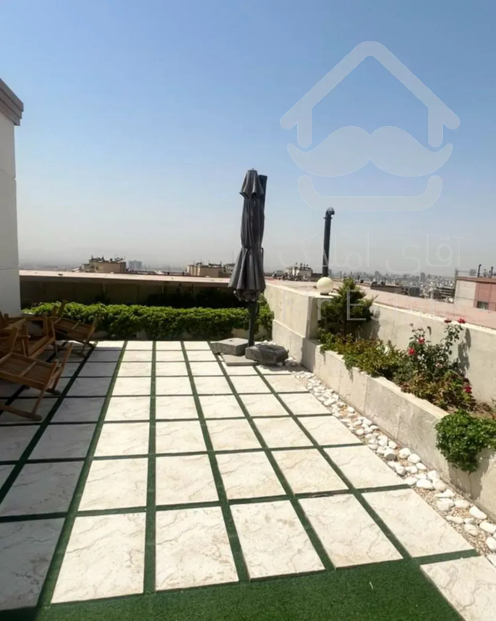 ۷۰ متر مجردی قطریه ۴۰ متر تراس