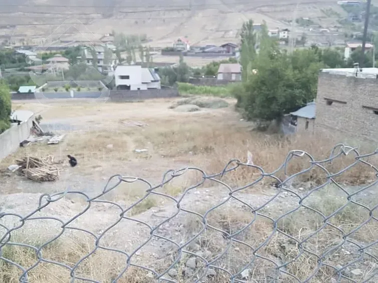 ۸۶۵ متر زمین کاربری باغ مسکونی بر جاده اصلی