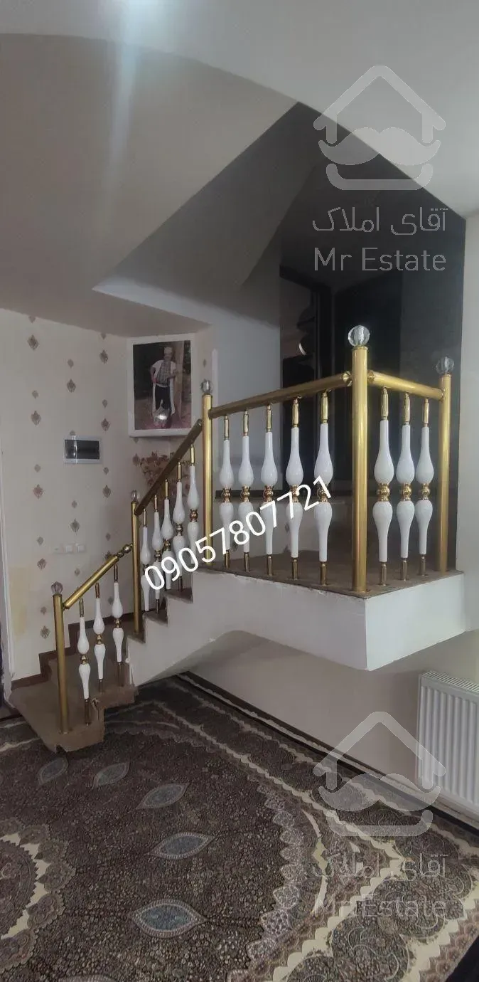 نرده پله استیل