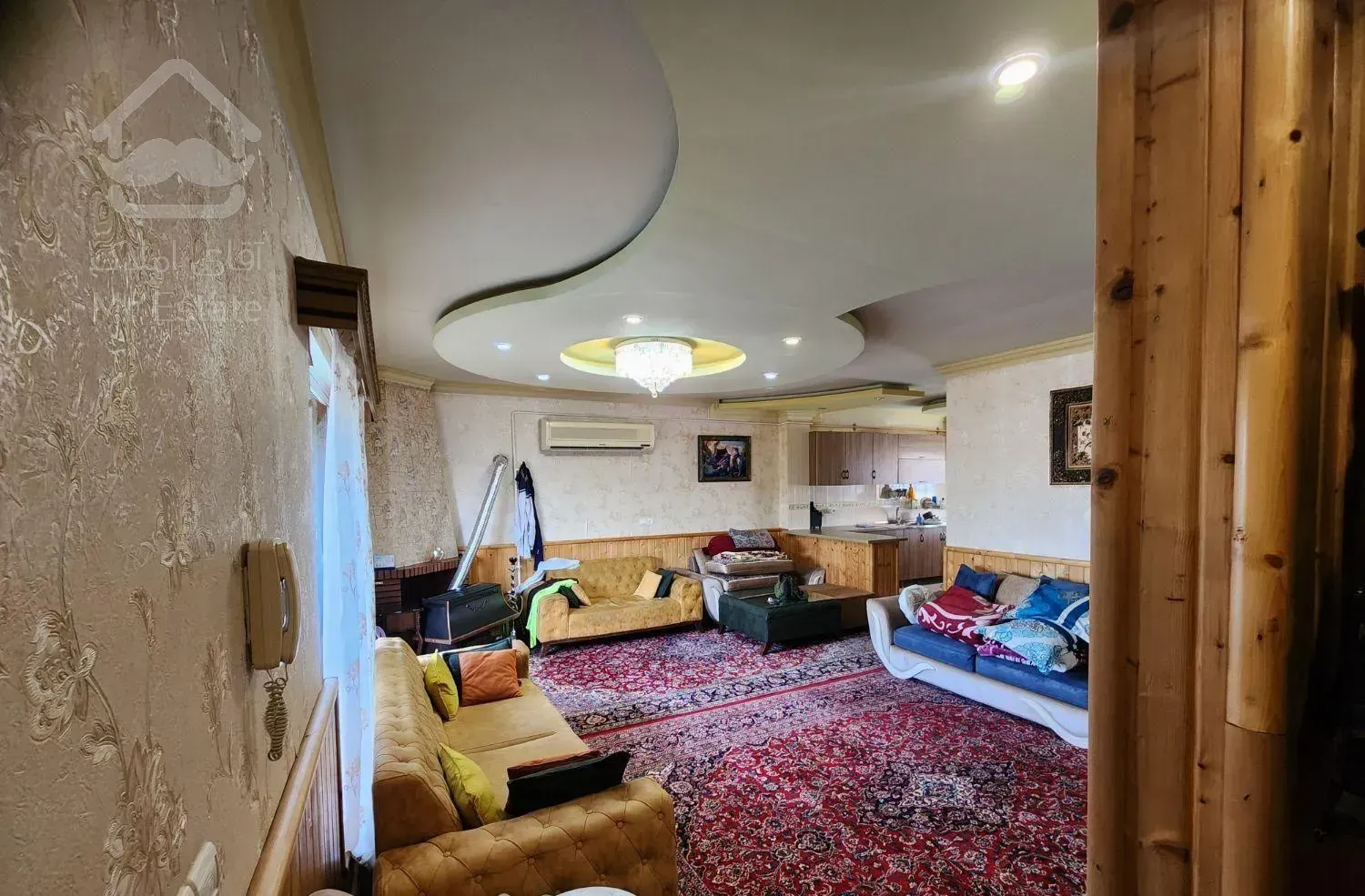 فروش آپارتمان ۱۲۵ متری ۲ خوابه طبقه ۴