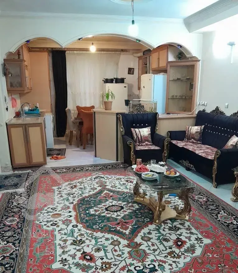 74 متر دو خواب/پارکینگدار/عکس واقعی