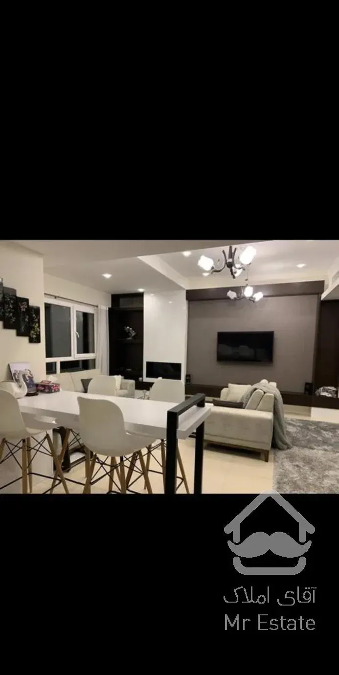 ١٠٥ مترى مبله با تمام وسایل کامل