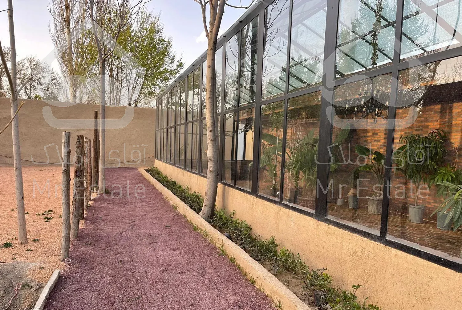 اجاره باغ 4500 متر