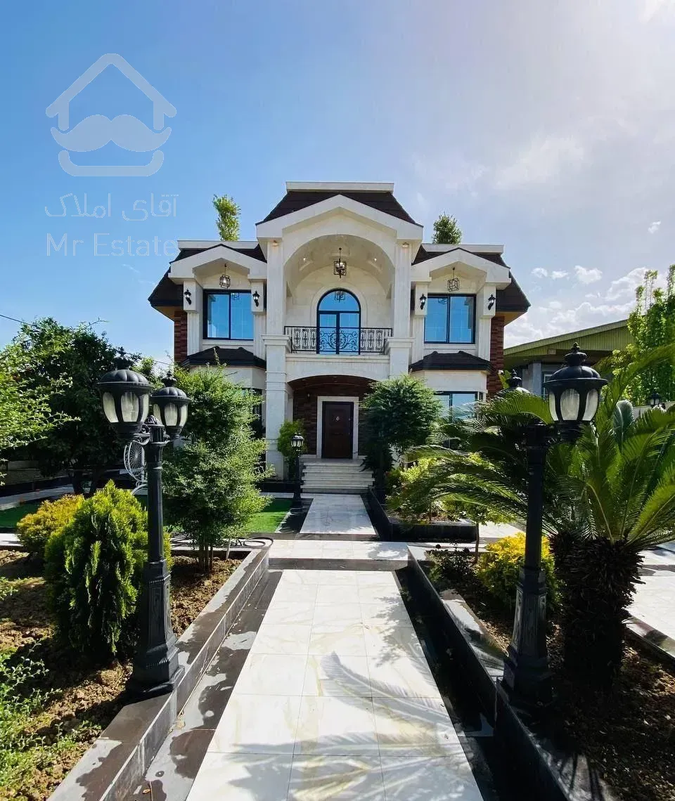 ۶۱/ویلا تریبلکس ۰ ۶ ۵متری با استخر ۴فصل مدارک کامل