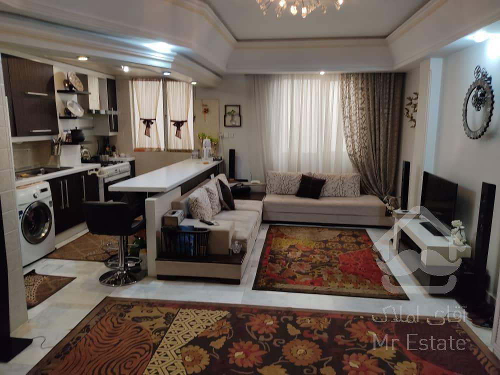 ۶۸ متر فول امکانات سالن پرده خور شهرزیبا