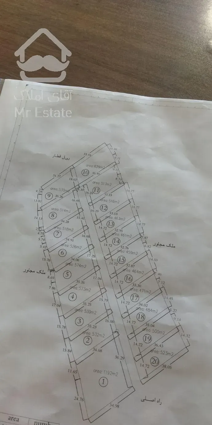 زمین ویلایی در نظرلو ۵۰۰متر